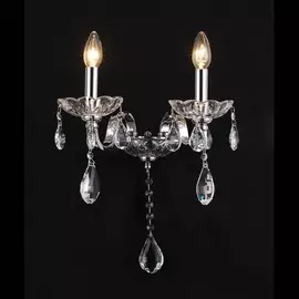 Бра Velletri 10655/2W CHROME, CLEAR Natali Kovaltseva
