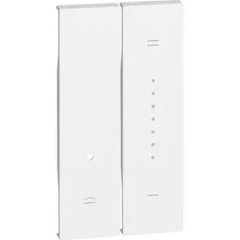 Bticino Living Now - накладка диммер 2 бел. KW19