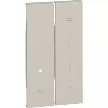 Bticino Living Now - накладка диммер 2 беж. KM19