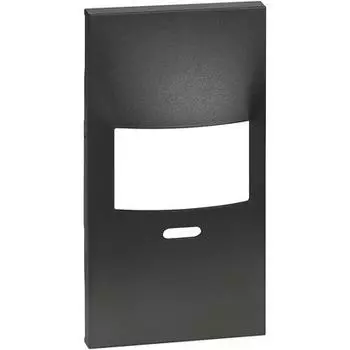 Bticino Living Now - накладка IR con seсчитыватель 2 черн. KG17SL