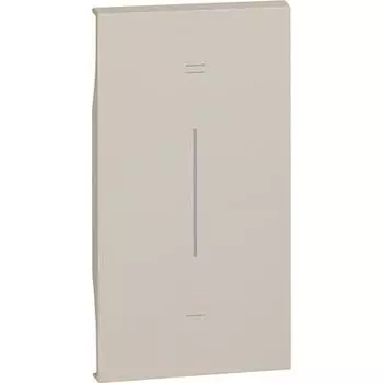 Bticino Living Now - накладка MH +/- 2 беж. KM19MH2