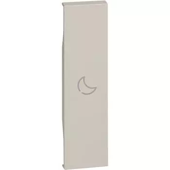 Bticino Living Now - накладка MH LETTO 1 модуль беж. KM01MHBED