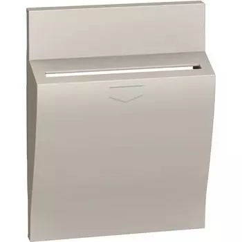 Bticino Living Now - накладка разъем для карт 3 беж. KM22