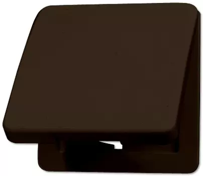 CD1520BFKLBR CD 500Розетка с заземлением с откидной крышкой Jung 16А/250В коричневая