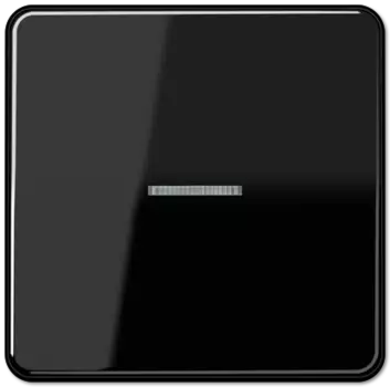 CD1561.07USW CD 500/CD plus Черный Накладка светорегулятора/выключателя нажимного с индикацией Jung