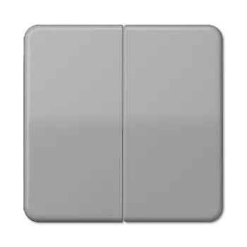 CD1565.07GR CD 500/CD plus Серый Накладка светорегулятора 2-х канального нажимного Jung