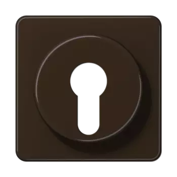 CD528BR Крышка для выключателя с замком, кор. Jung