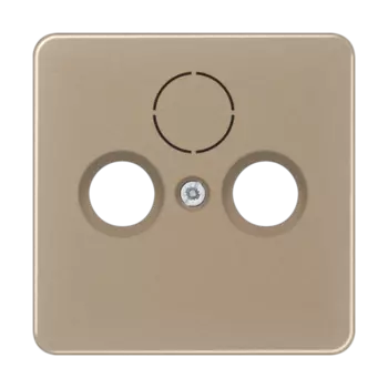 CD561SATGB Крышка для SAT-TV-розетки золотая бронза Jung