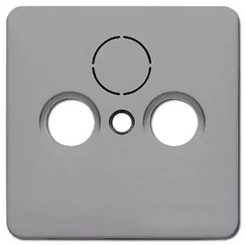 CD561SATGR Крышка для SAT-TV-розетки серая Jung