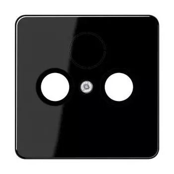 CD561SATSW Крышка для SAT-TV-розетки черная Jung