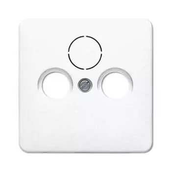 CD561SATWW Крышка для SAT-TV-розетки белая Jung