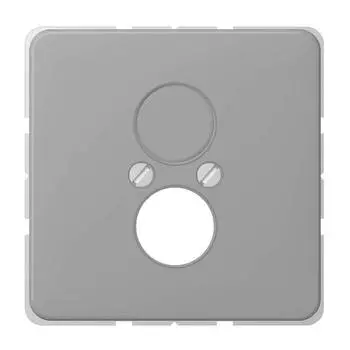 CD562GR Крышка для 2-х гнезд серая Jung
