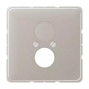 CD562PT Крышка для 2-х гнезд платина Jung