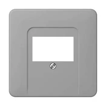 CD569TGR CD 500/CD plus Серый Крышка для ТАЕ-розетки, моно/стерео-аудиорозетки Jung