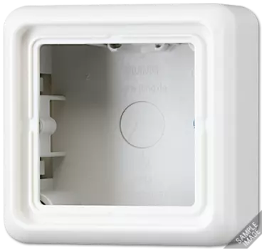 CD581AGR 1-ая Коробка для накладного монтажа с основанием, сер. Jung