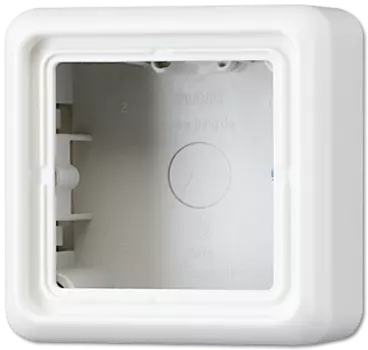 CD581AWW CD 500/CD plus Белый Коробка для накладного монтажа 1-я с рамкой Jung
