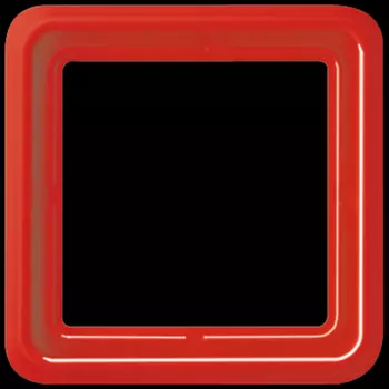 CD581GLRT Рамка CD 500 Красный 1-постовая Jung