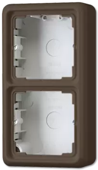 CD582ABR 2-ая Коробка для накладного монтажа с основанием, кор. Jung