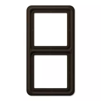 CD582BR Рамка CD 500 Коричневый 2-постовая Jung