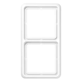 CD582WUWW Рамка CD Ударопрочная Белый 2-постовая Jung