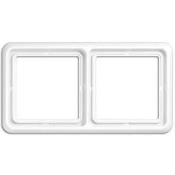CD582WW Рамка CD 500 Белый 2-постовая Jung
