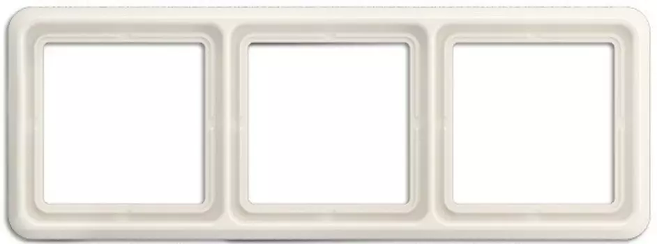 CD583W Рамка CD 500 Бежевый 3-постовая Jung