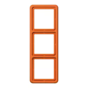 CD583WUO Рамка CD Ударопрочная Оранжевый 3-постовая Jung
