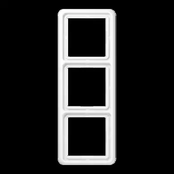 CD583WW Рамка CD 500 Белый 3-постовая Jung