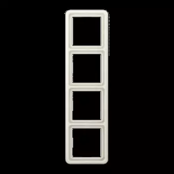 CD584W Рамка CD 500 Бежевый 4-постовая Jung