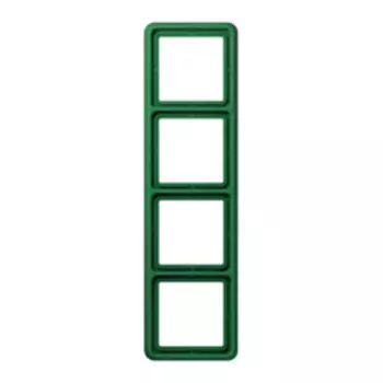 CD584WUGN Рамка CD Ударопрочная Зеленый 4-постовая Jung