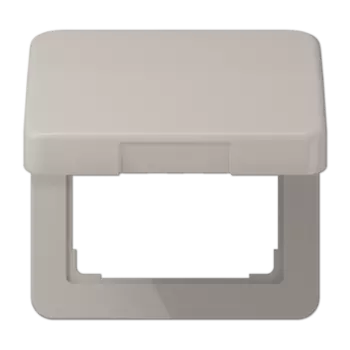 CD590KLPT CD 500/CD plus Платина Откидная крышка для розеток и изделий 50х50 Jung