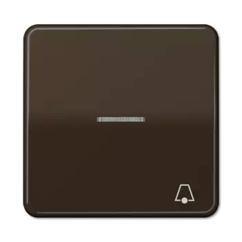 CD590KO5KBR CD 500/CD plus Коричневый Клавиша 1-я с/п с символом "ЗВОНОК" Jung