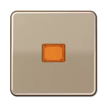 CD590KOGB CD 500/CD plus Бронза Клавиша 1-я с/п с оранжевой линзой Jung