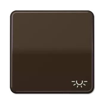 CD590LBR CD 500/CD plus Коричневый Клавиша 1-я с символом "ОСВЕЩЕНИЕ" Jung