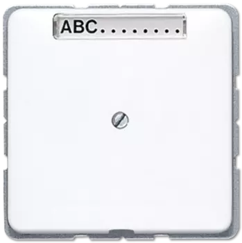 CD590NAAWW CD 500/CD plus Белый Вывод кабеля с полем для надписи Jung