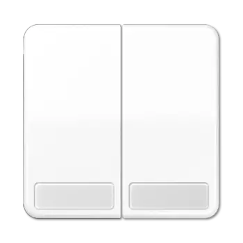 CD595NAWW CD 500/CD plus Белый Клавиша 2-я с полем для надписи Jung