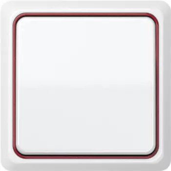 CDP81RTM Рамка внутренняя CD Plus Красный металлик 1-постовая Jung