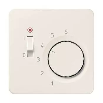 CDTR231PL CD 500/CD plus Бежевый Накладка термостата комнатного с выкл.(мех TR231U,TR241U) Jung