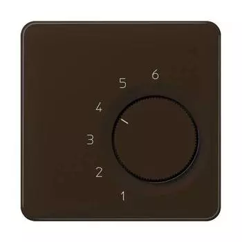 CDTR236PLBR CD 500/CD plus Коричневый Накладка термостата комнатного(мех TR236U,TR246U) Jung
