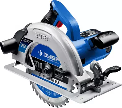 Циркулярная пила (дисковая) Зубр ПДП-75 2000Вт (ручная)