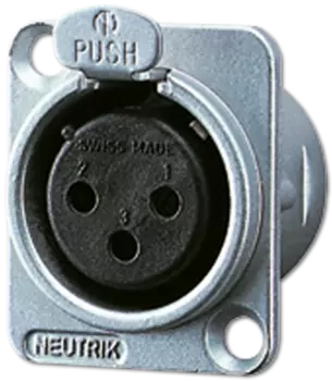 CXLR-D XLR-совместимый разъем, гнездо Jung