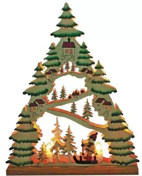 Деревянная световая фигура Feron 26834