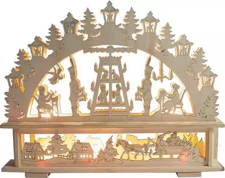 Деревянная световая фигура Feron 26837