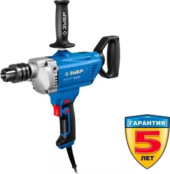 Дрель-миксер Зубр ЗДМ-1200 РММ2 1200Вт патрон:кулачковый реверс