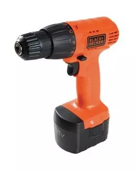 Дрель-шуруповерт Black &amp; Decker CD121K-RU аккум. патрон:быстрозажимной (кейс в комплекте)