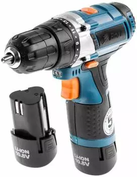 Дрель-шуруповерт Bort BAB-10,8Nx2Li-FDK аккум. патрон:быстрозажимной