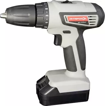 Дрель-шуруповерт Интерскол ДА-13/18Л3 аккум. патрон:быстрозажимной (кейс в комплекте)