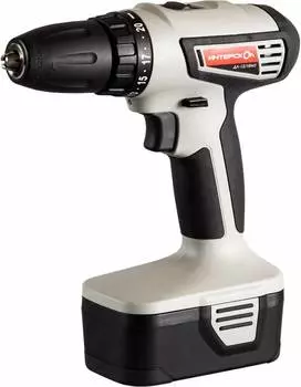 Дрель-шуруповерт Интерскол ДА-13/18М3 аккум. патрон:быстрозажимной (кейс в комплекте)