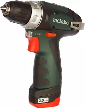 Дрель-шуруповерт Metabo PowerMaxx BS аккум. патрон:быстрозажимной (кейс в комплекте)