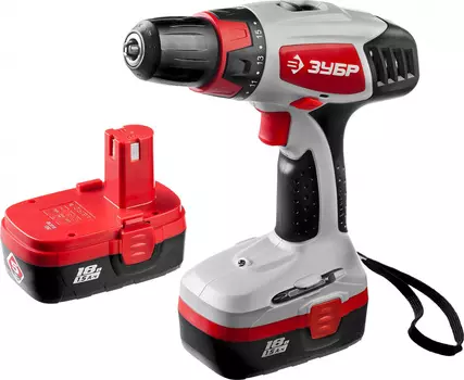 Дрель-шуруповерт Зубр ЗДА-18-2 КИН аккум. патрон:быстрозажимной (кейс в комплекте)